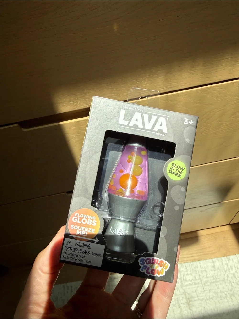 LAVA Squish & Flow Lava Lamp squishy